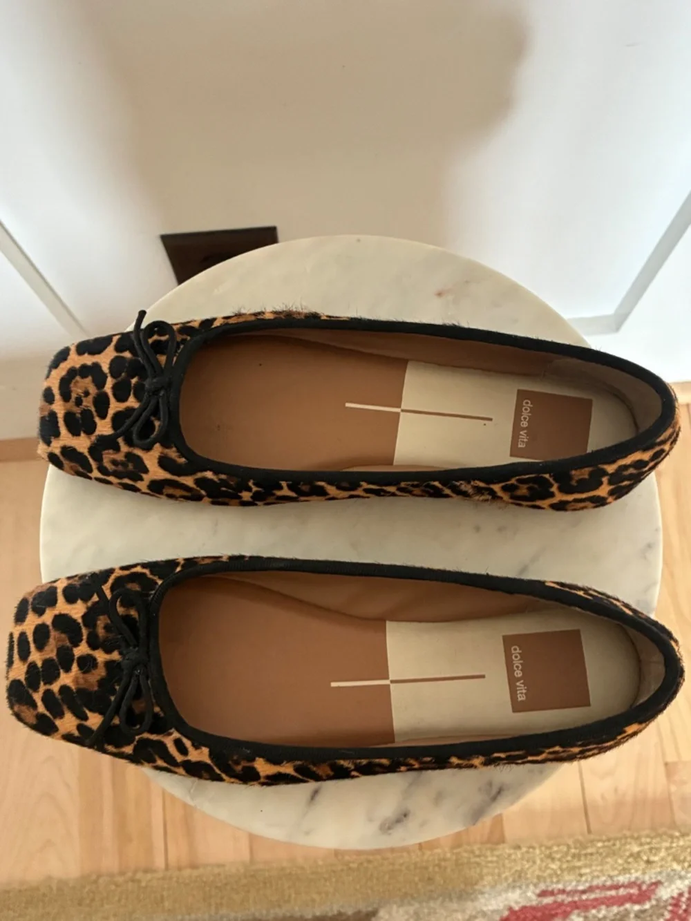 Dolce Vita leopard print Anisa ballet flats